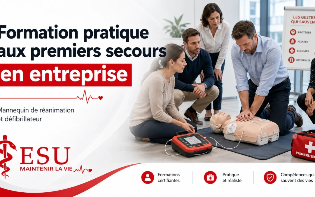 Formation premiers secours entreprise